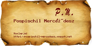Pospischil Mercédesz névjegykártya